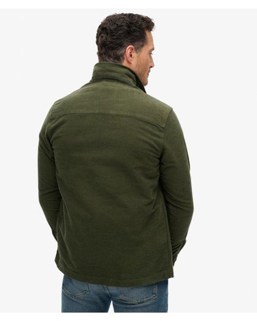 Superdry Green & Co The Merchant Store - Moleskin Overshirt for men