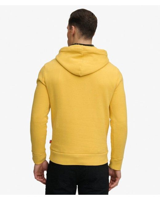Superdry Yellow & Co Vintage Trade Tab Hoodie for men
