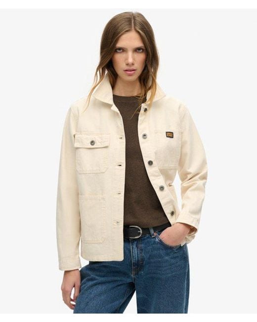 Superdry Natural & Co Organic Cotton Vintage Chore Jacket