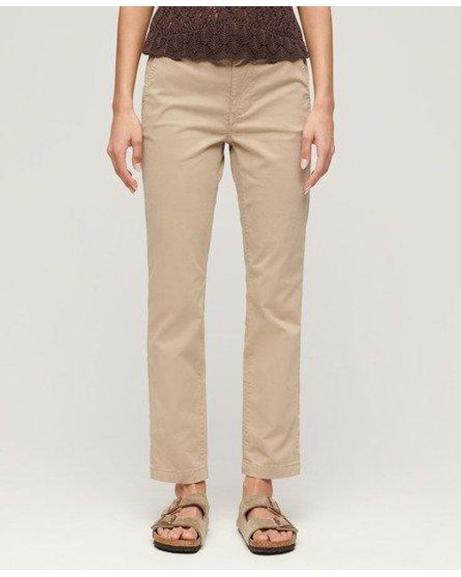 Superdry Natural Mid Rise Chino