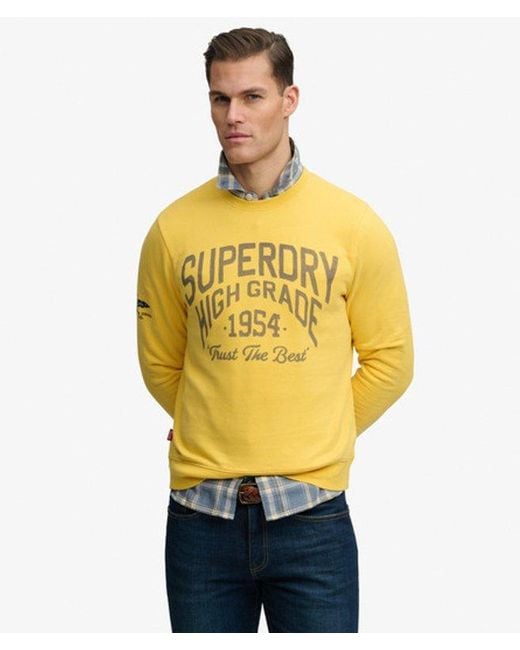Superdry Yellow & Co Coastal Relaxed Sweatshirt for men