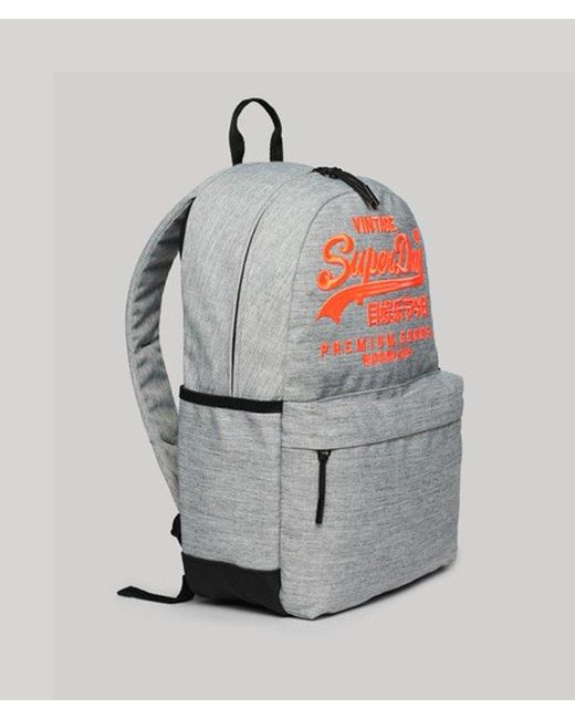 Superdry Gray & Co Ladies Embroidered Heritage Montana Backpack