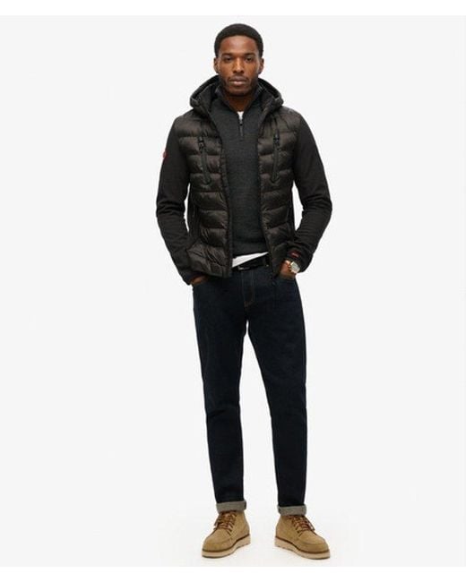 Superdry Storm Softshell Jas Met Capuchon in het Black voor heren