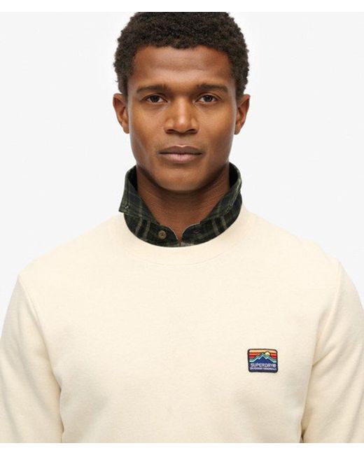 Superdry Natural & Co Great Outdoors Embroidered Sweatshirt for men
