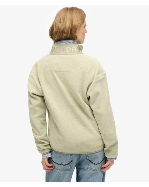 Superdry Natural & Co Active Half Zip Fleece