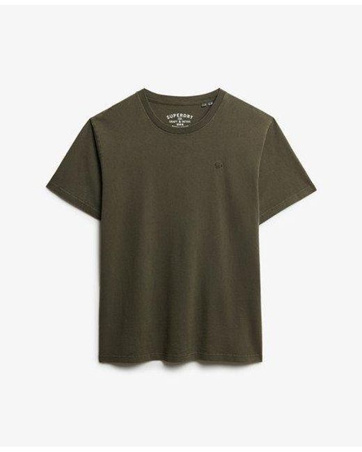 Superdry Essentials T-shirt Met Relaxte Pasvorm in het Green voor heren