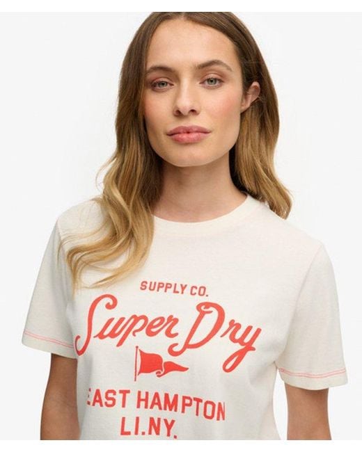Superdry White & Co Heritage Hamptons T-shirt