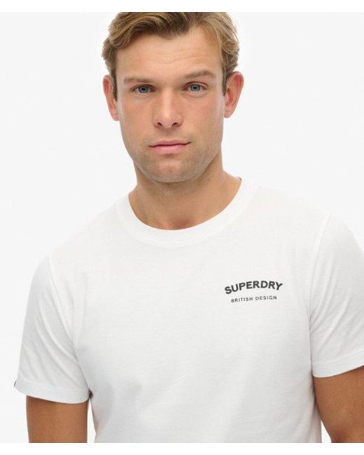Superdry White & Co British Design Relaxed T-shirt for men