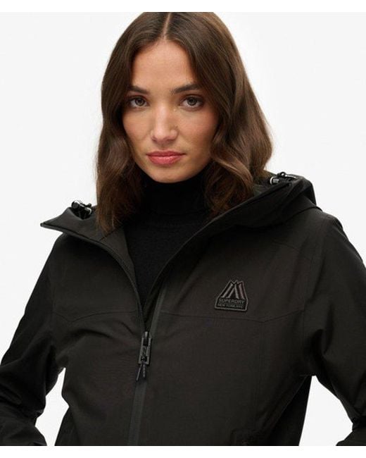 Superdry Black & Co Waterproof Jacket