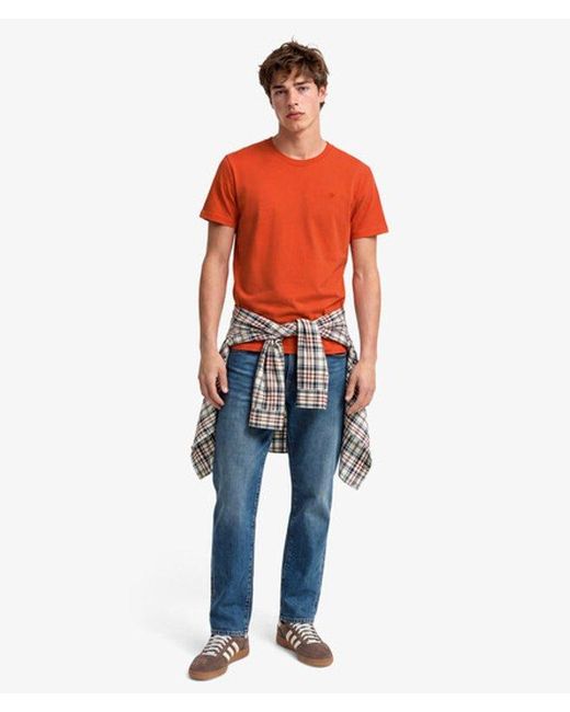 Superdry & Co Logo Embroidered T-shirt for men