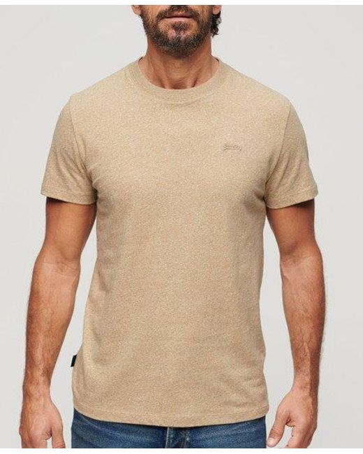 Superdry Natural Organic Cotton Essential Small Logo T-shirt for men