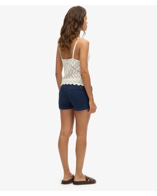 Superdry Blue & Co Chino Hot Shorts