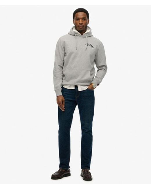 Superdry Gray & Co Athletic Essentials Hoodie for men