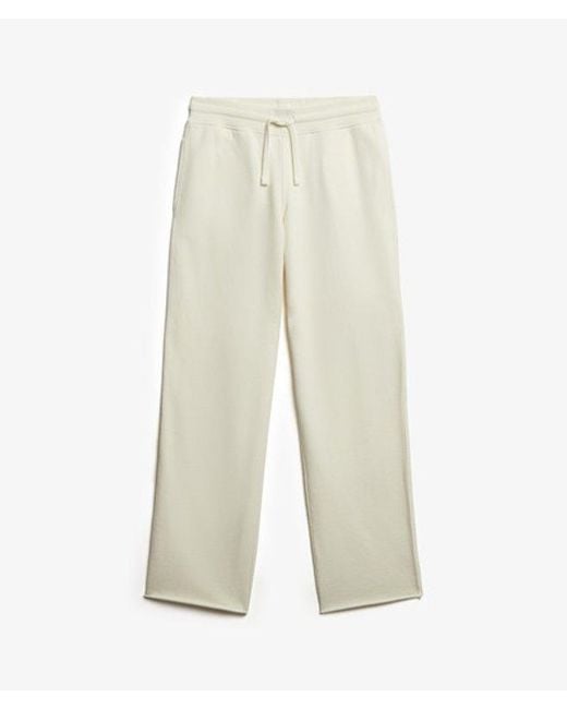 Superdry Studios joggingbroek in het White