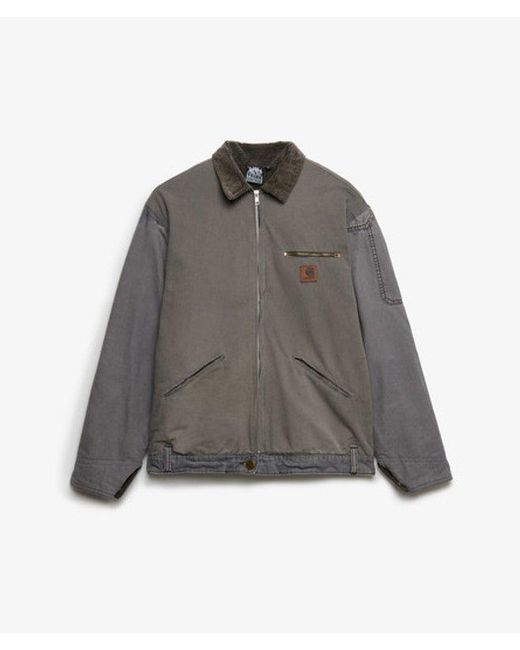 Superdry Gray & Co Carhartt Reworked Collared Jacket for men