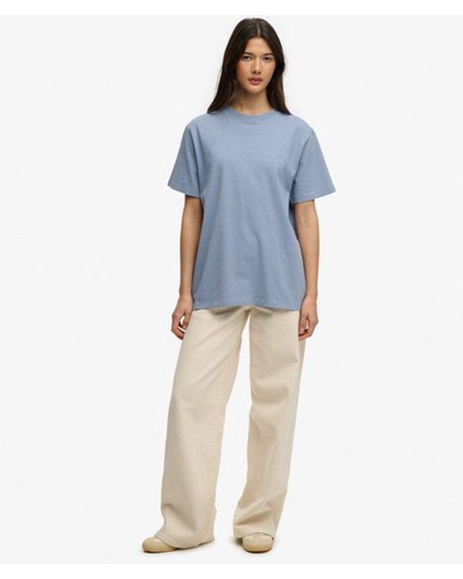 Superdry Blue & Co Essential Logo Loose T-shirt