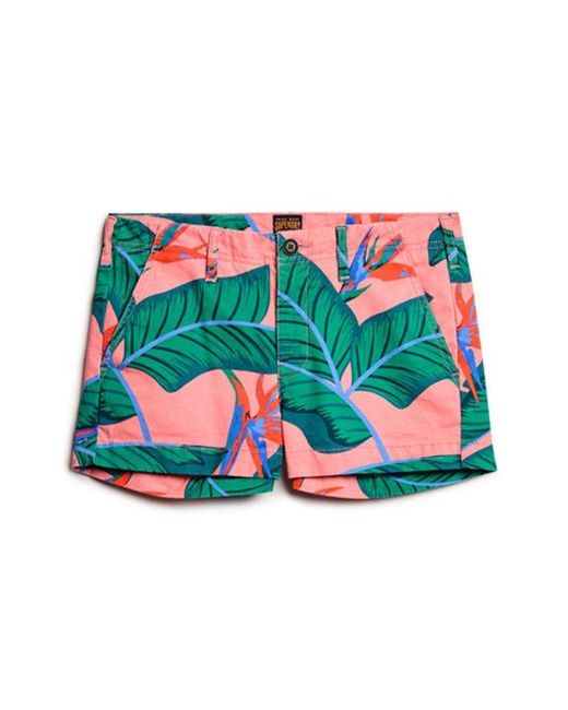 Superdry Green & Co Chino Hot Shorts