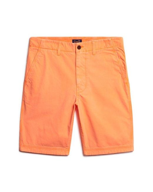 Superdry Orange & Co Vintage International Chino Shorts for men