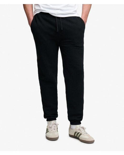Superdry Essential joggingbroek Slanke Pasvorm in het White voor heren
