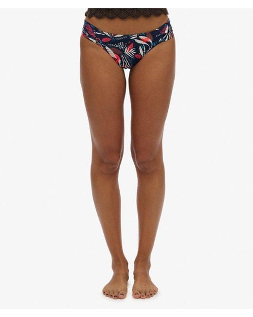 Superdry Black & Co Ruched Bikini Briefs