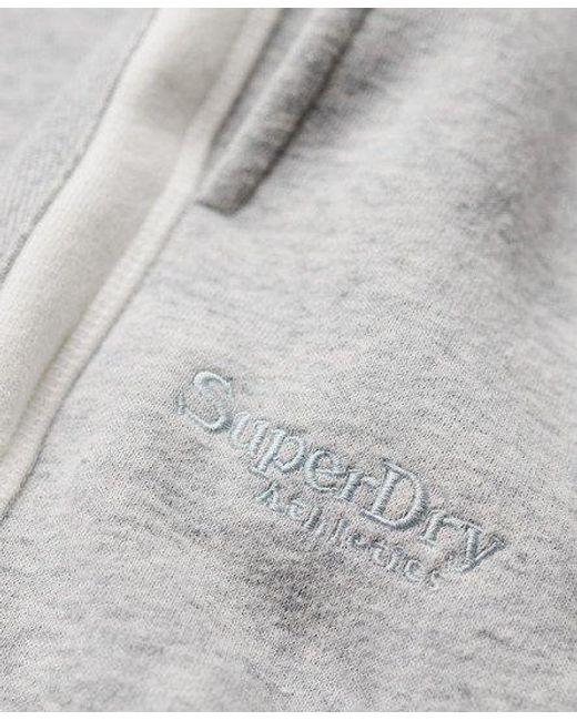 Superdry Gray Essential Straight joggers for men