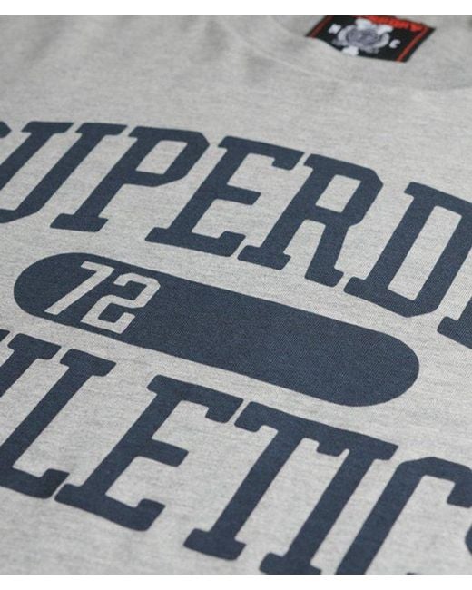 Superdry Athletic Essential T-shirt in het Gray voor heren