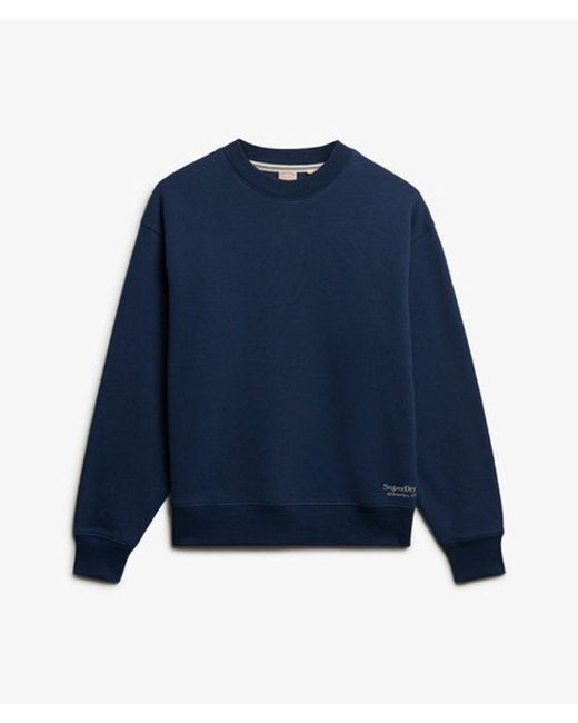 Superdry Blue & Co Essential Logo Sweatshirt