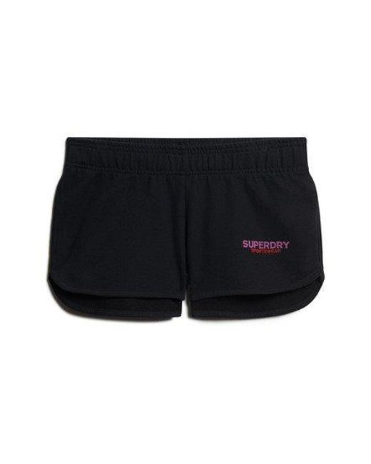 Superdry Pink Sportswear Logo Racer Shorts