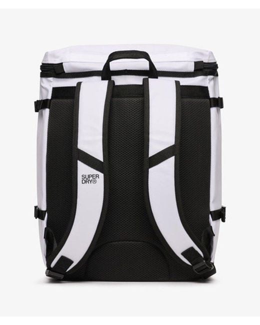 Superdry Black & Co Outdoor 30l Tarp Backpack