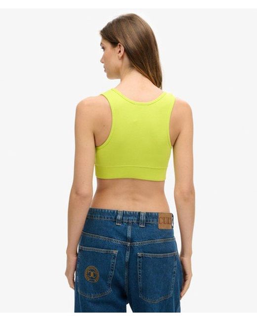Superdry Green & Co Code Surplus Crop Top