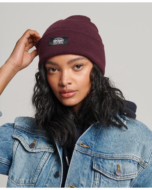 superdry bobble hat womens