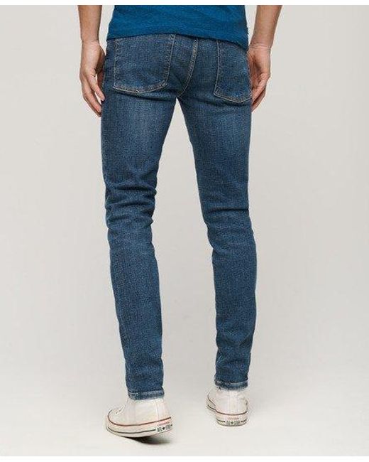 Superdry Blue Vintage Skinny Jeans for men