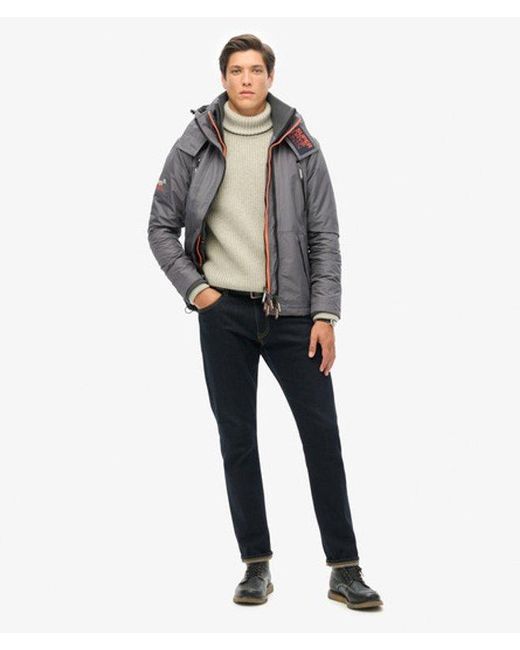 Superdry Gray & Co Classic Embroidered Mountain Sd Windcheater Jacket for men