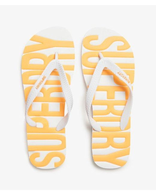 Superdry Natural & Co Vintage Flip Flops for men