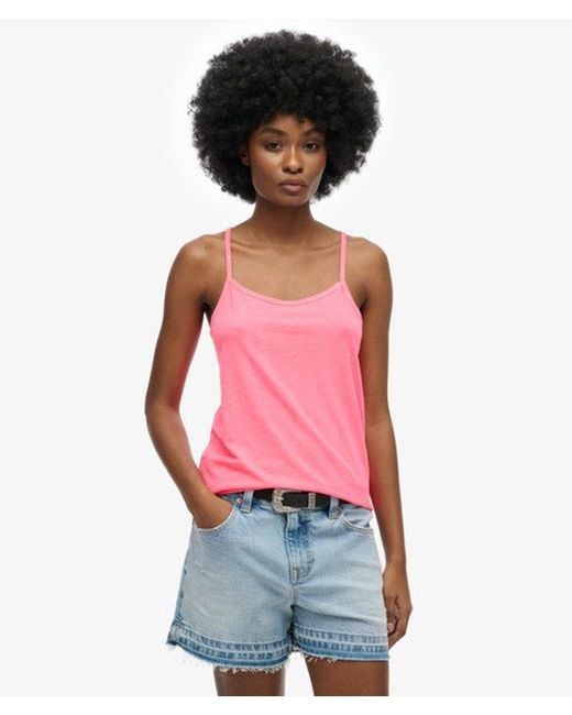 Superdry Red & Co Studios Cami Top