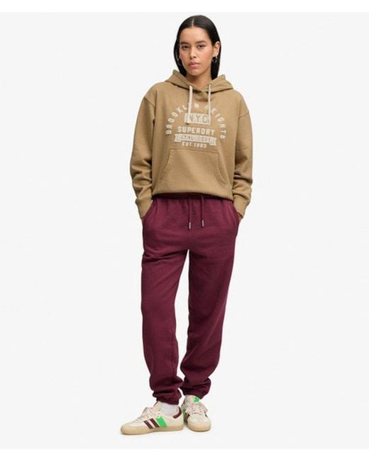 Superdry Brown & Co Vintage Prep Chenille Hoodie