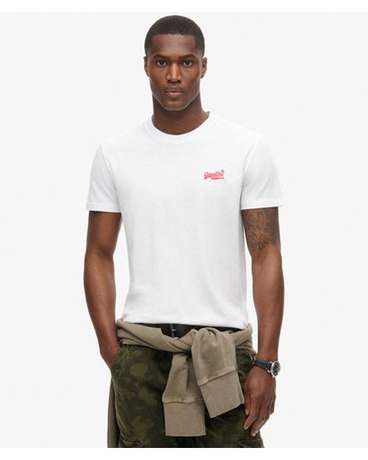 Superdry White & Co Essential Logo T-shirt for men
