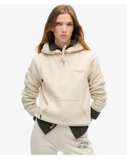 Superdry Natural Essential Logo Hoodie