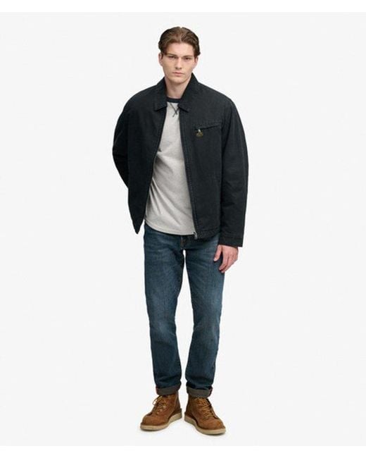Superdry Black & Co Workwear Ranch Jacket for men