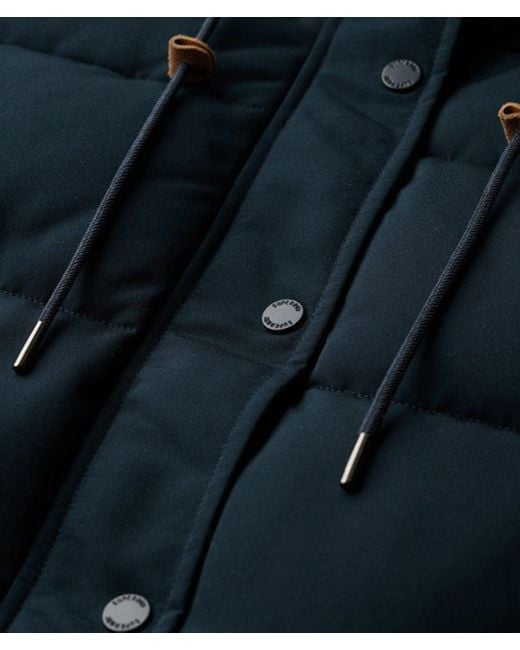 Superdry Blue & Co Everest Faux Fur Gilet