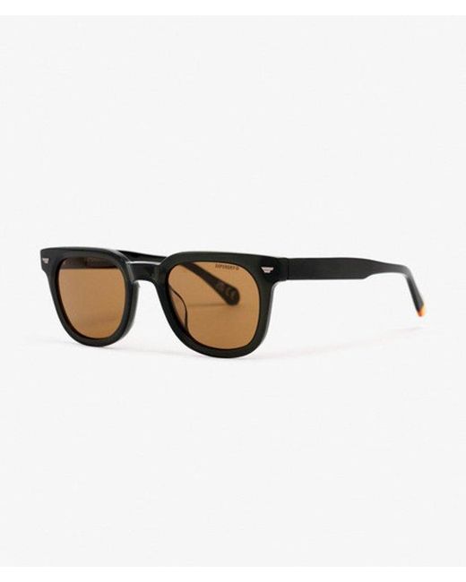 Femme Lunettes De Soleil Rétro Carrées Taille: 1Taille Superdry en coloris Brown