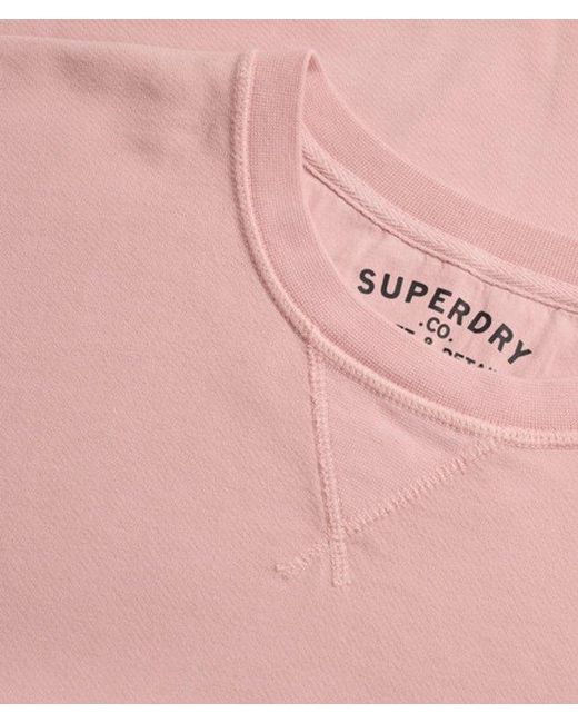 Superdry Red & Co Classic Essential Sweatshirt for men