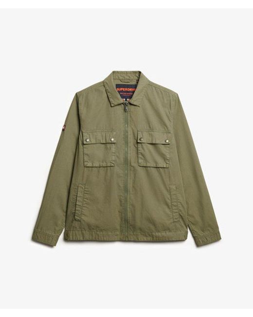 Superdry Green & Co Essentials Zip Through Jacket for men