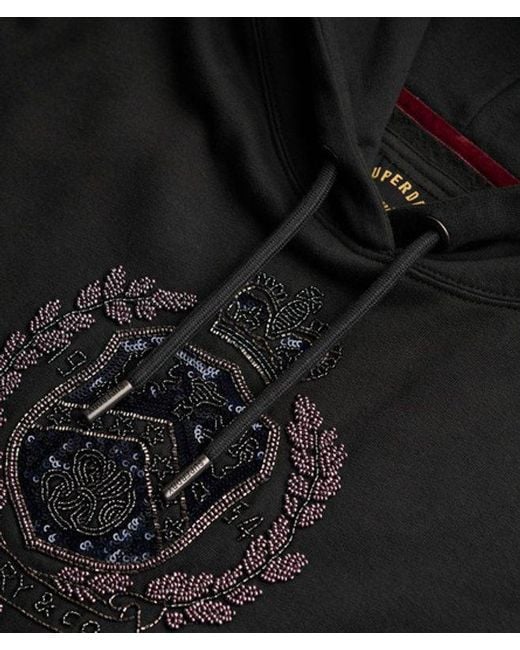 Superdry Black & Co Regal Crest Hoodie