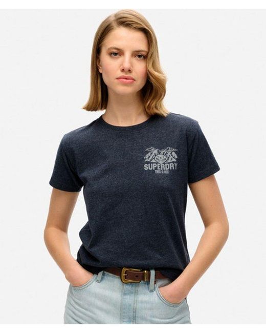 Superdry Black & Co Lo-fi Outdoor Fitted T-shirt