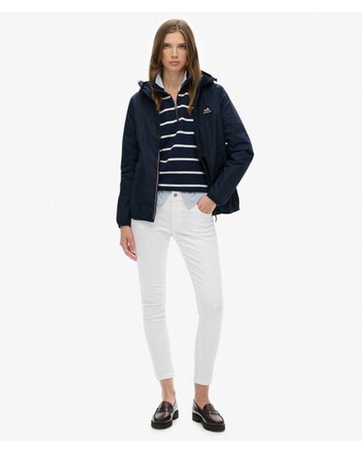 Superdry Blue & Co Essential Tri Windbreaker Jacket
