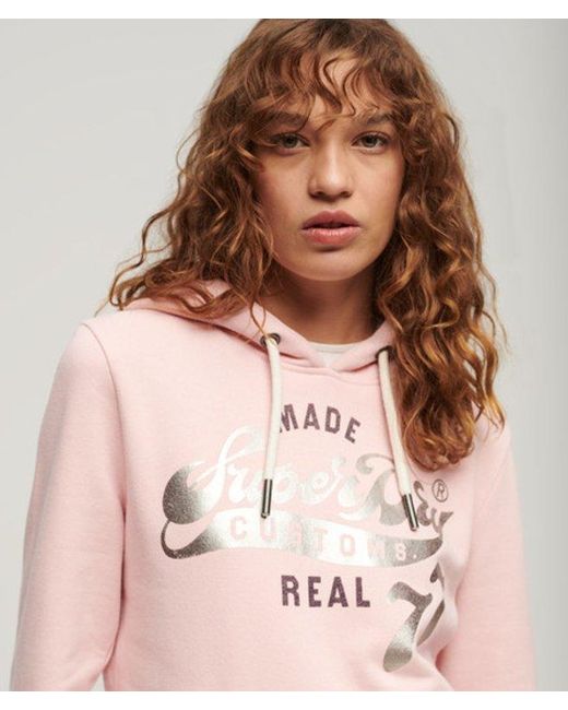 Superdry Natural & Co Reworked Classics Graphic Hoodie