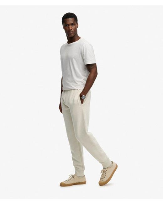 Superdry White & Co Essential Logo Half Brushed joggers for men