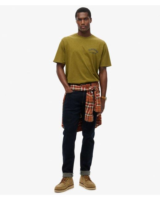 Superdry Green & Co Neo Trad Tattoo Loose T-shirt for men