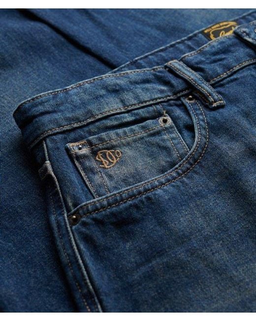 Superdry Green The Merchant Store - Straight Jeans for men